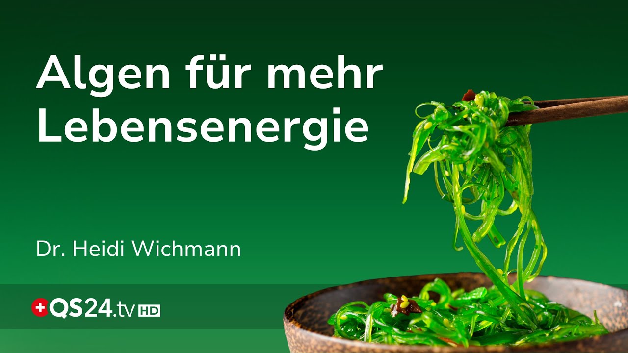 Vitalität aus dem Meer: Algen als Energielieferanten | Dr. Heidi Wichmann | Erfahrungsmedizin | QS24