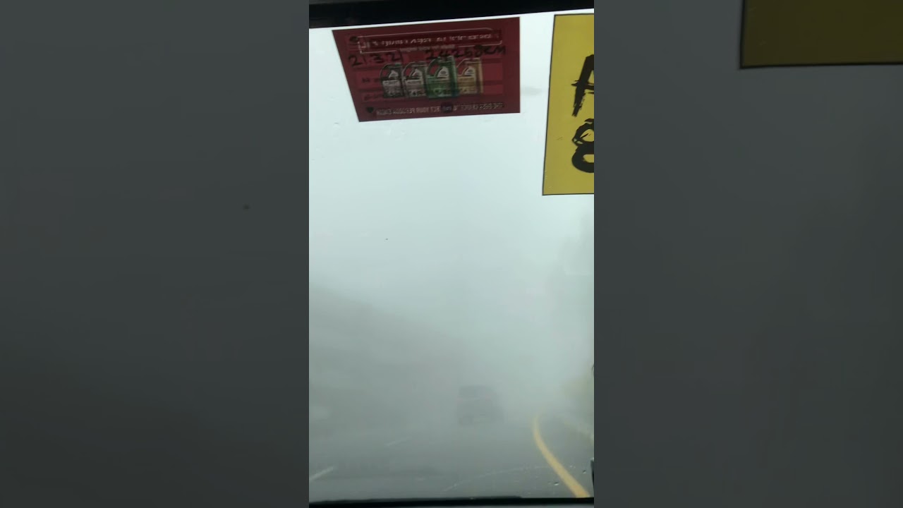 Genting Highlands is very cloudy