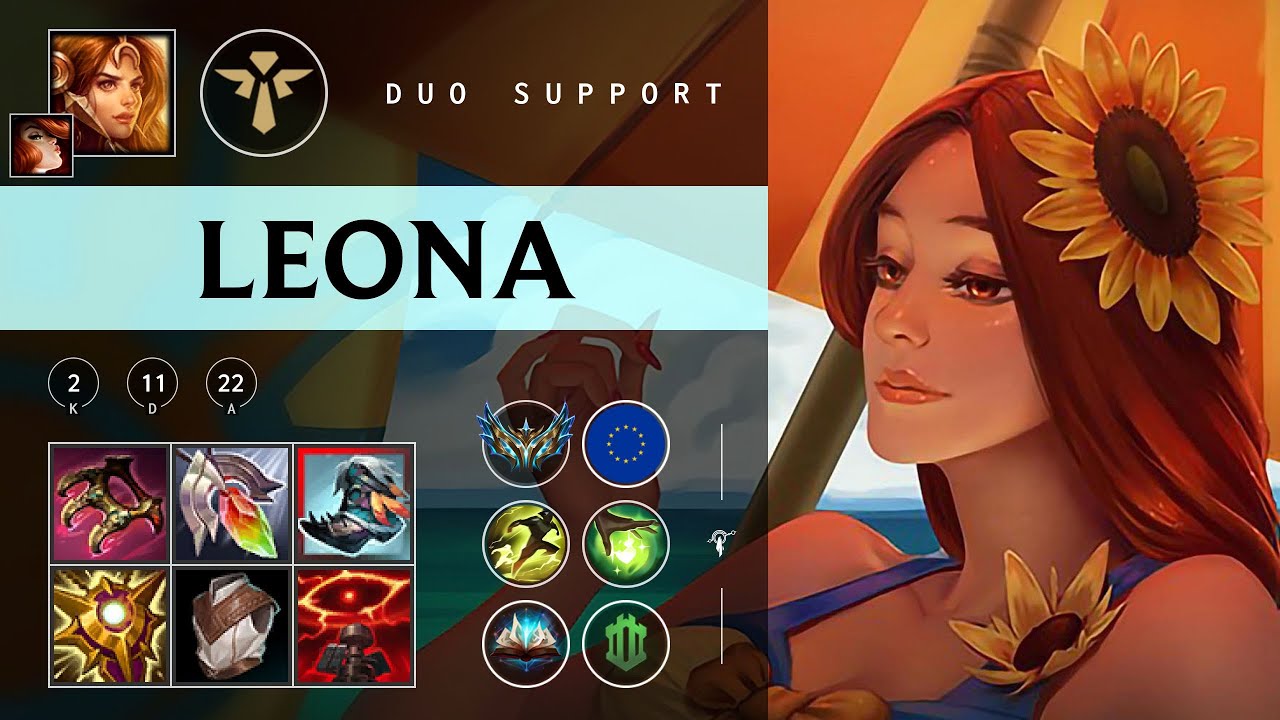 Leona Support vs Pantheon - EUW Challenger Patch 25.24