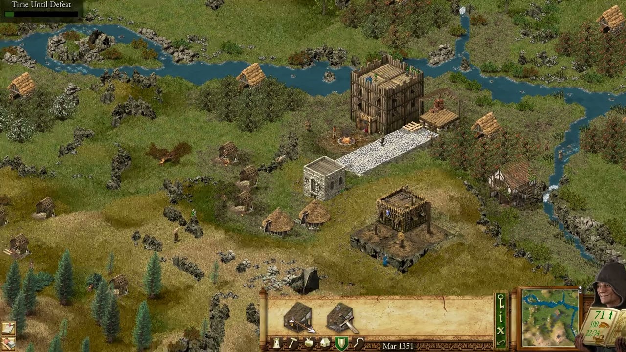 Stronghold Definitive Edition - Economic Campaign - Mission 2 - The Long Valley