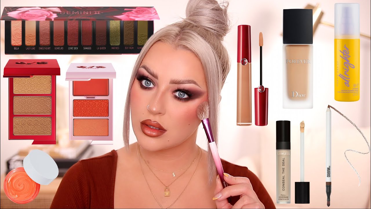 FULL FACE TRYING HOT NEW MAKEUP RELEASES... WHAT A STRUGGLE....