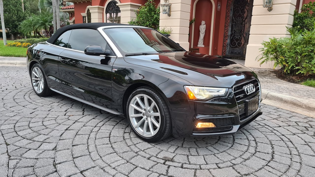 2016 Audi A5 Cabrio Premium Plus w 48K miles in Clearwater Fl Tampa Bay