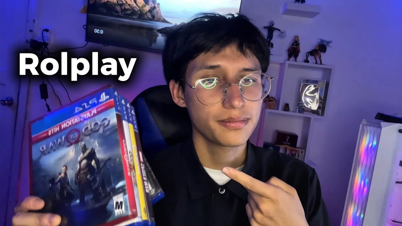 ASMR Roleplay vendedor de videojuegos de PS4 ✨🎮💗