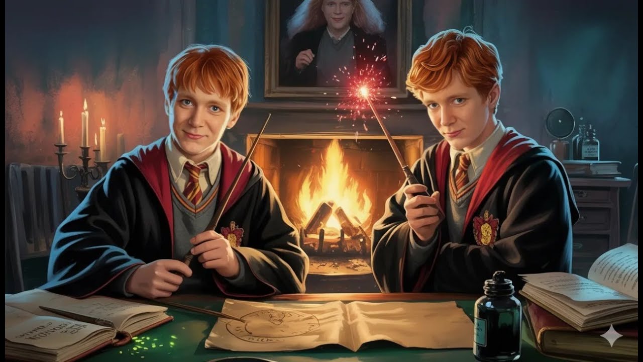 The Weasley Twins: Before the Laughter | A Warm and Emotional Harry Potter Sleep Story