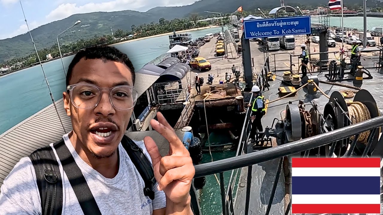 $9 FERRY - SURAT THANI To KOH SAMUI 🇹🇭 #thailand #kohsamui #travel #suratthani