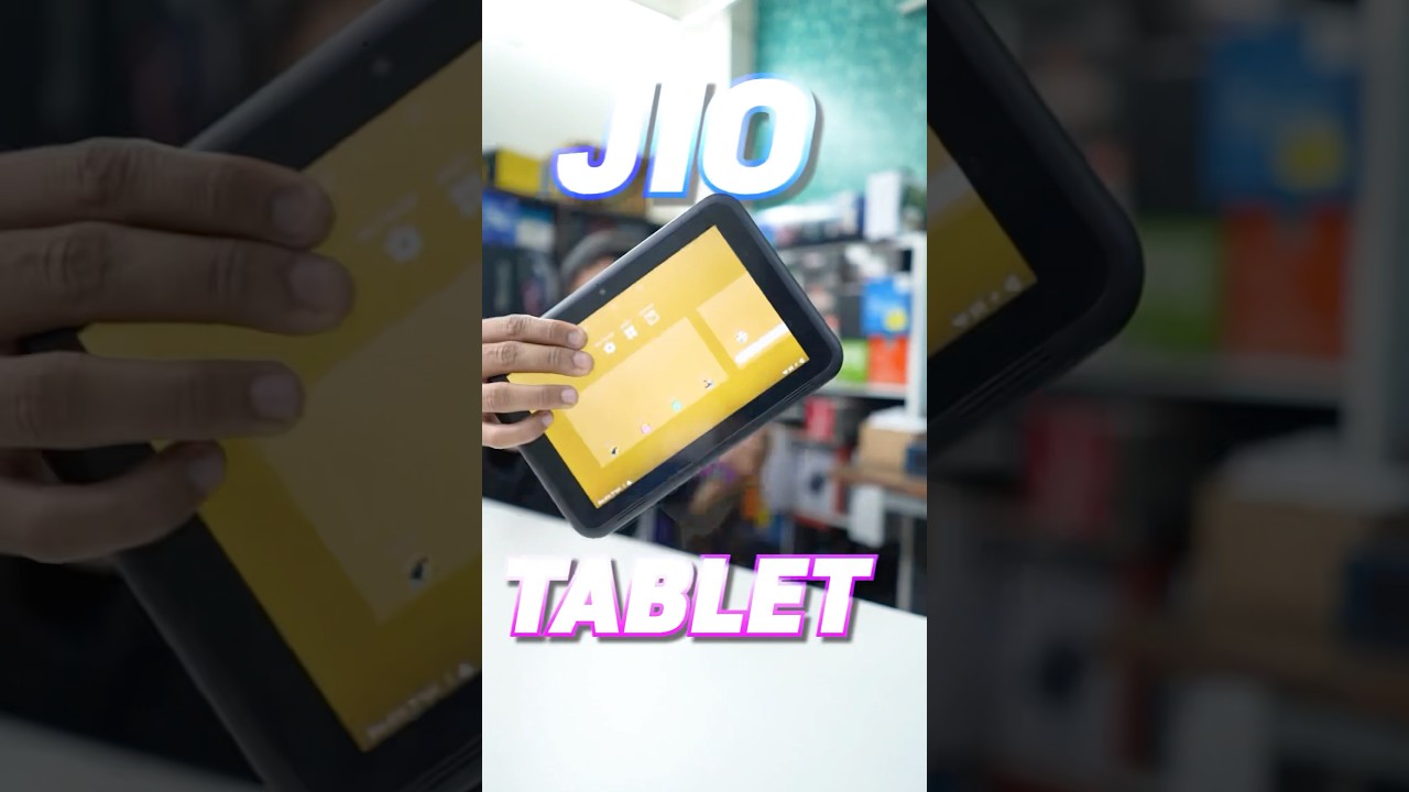 3000/-RS Tablet From Jio 🤯 #shorts