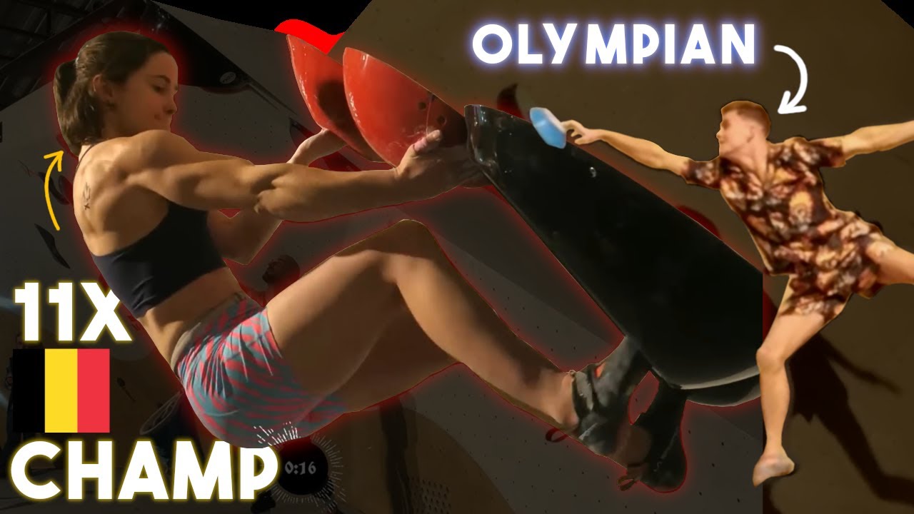 Olympic Climbers Crashed a Local Comp and Shocked EVERYONE