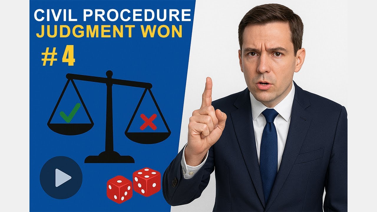 Civil Procedure: Default Judgment Explained in Minutes