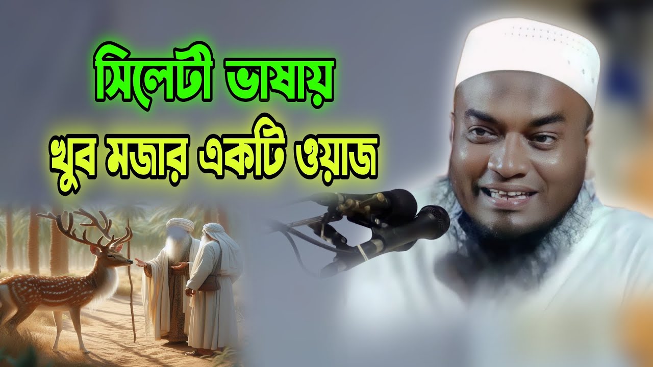 সিলেটী ভাষায় খুব মজার একটি ওয়াজ | Mufti Abul Hasan | Sylheti waz
