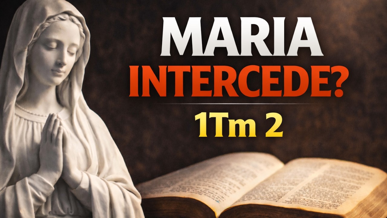 No Grupo da Igreja, Disseram Que Maria Não Intercede — Então Li 1 Timóteo 2…