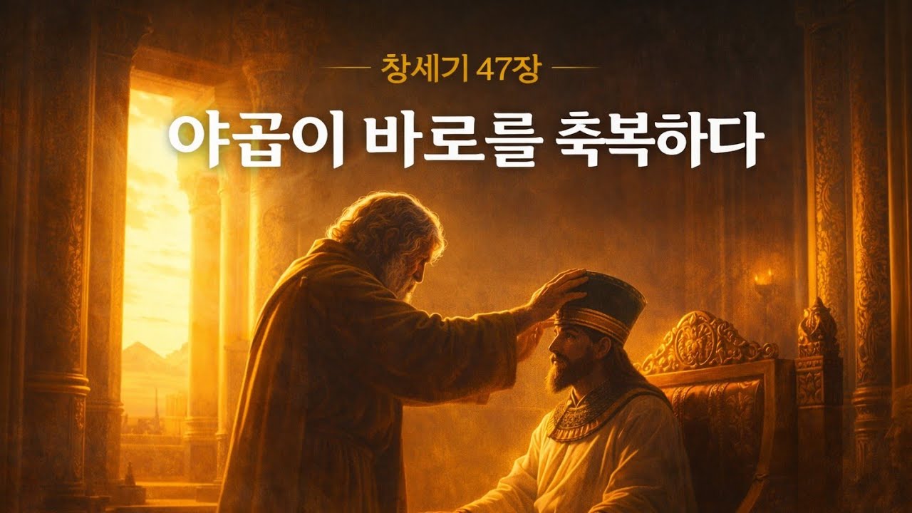 📖 창세기 47장 — 야곱이 바로를 축복하다🎵 차은선 작곡 AI 협업 연주 | Genesis 47