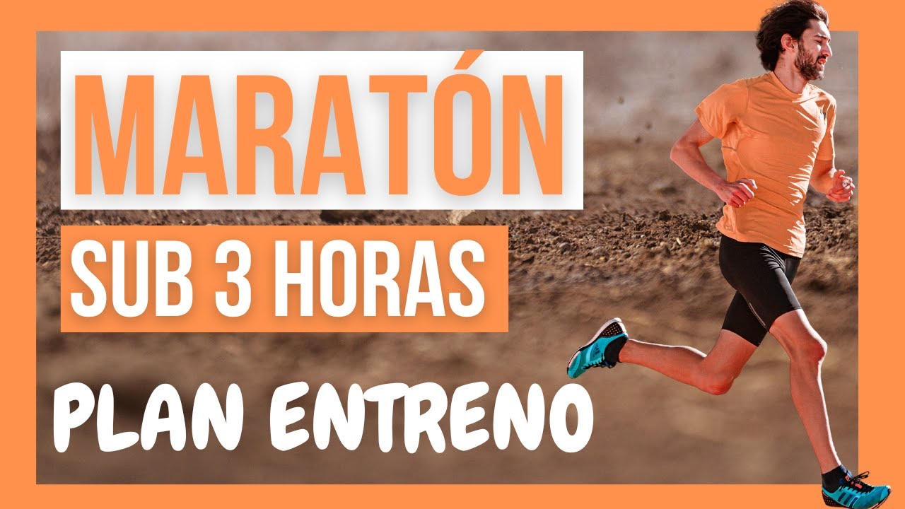 📝Cómo BAJAR de 3h en MARATÓN 🏃Entrenamientos, nutrición,...