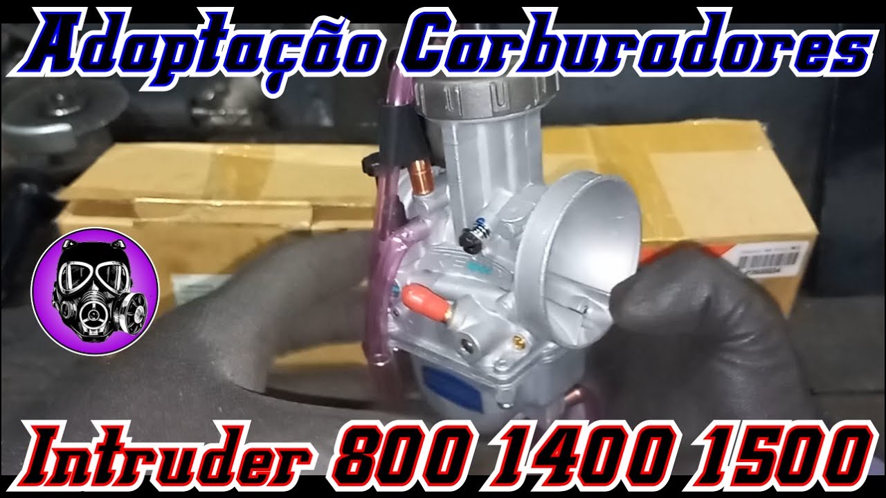 Adaptação de carburadores Intruder 800 1400 1500 LC - MI 02