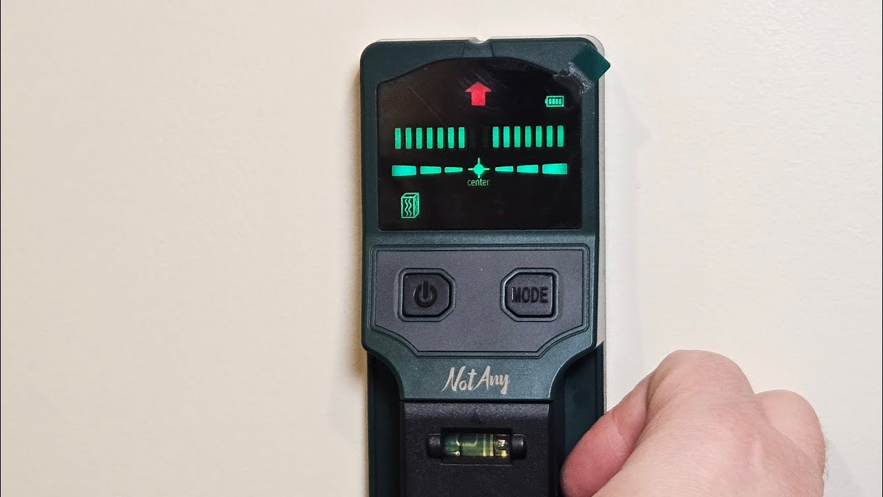NOTANY 7-in-1 Stud Finder - Laser, Level, & Wall Scanner