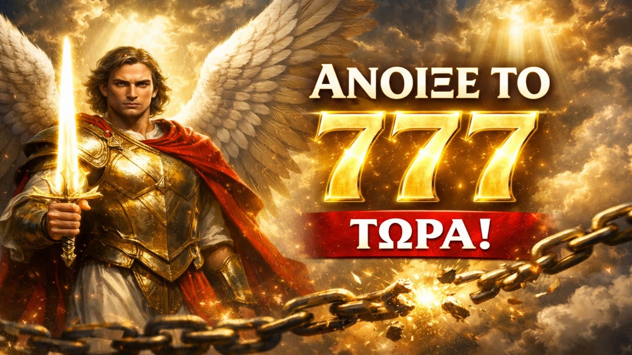 Η ΤΕΛΕΥΤΑΙΑ σου ευκαιρία για οικονομική αλλαγή είναι ΣΗΜΕΡΑ. Ενεργοποίησε το 777 EFATÁ.