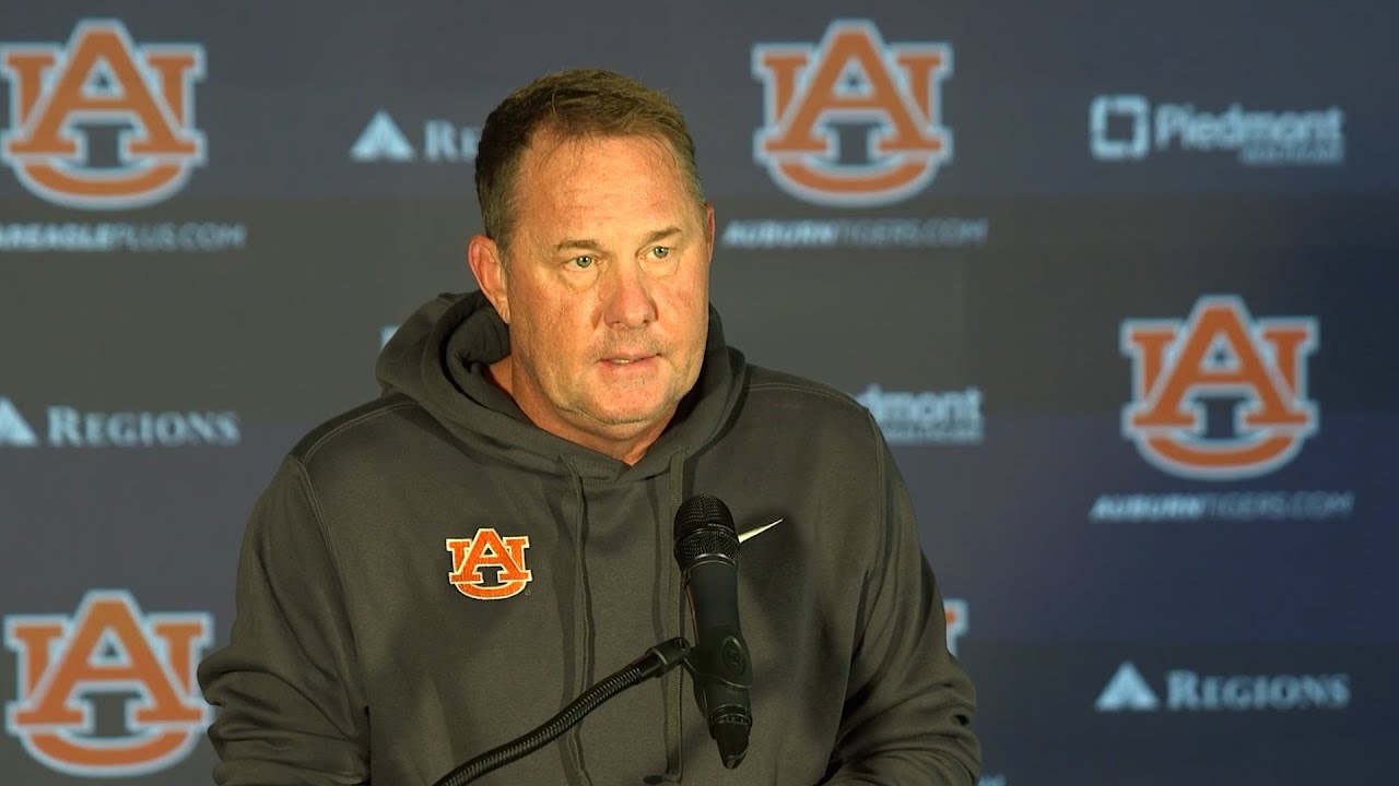 Hugh Freeze on Auburn regrouping and looking forward to Arkansas