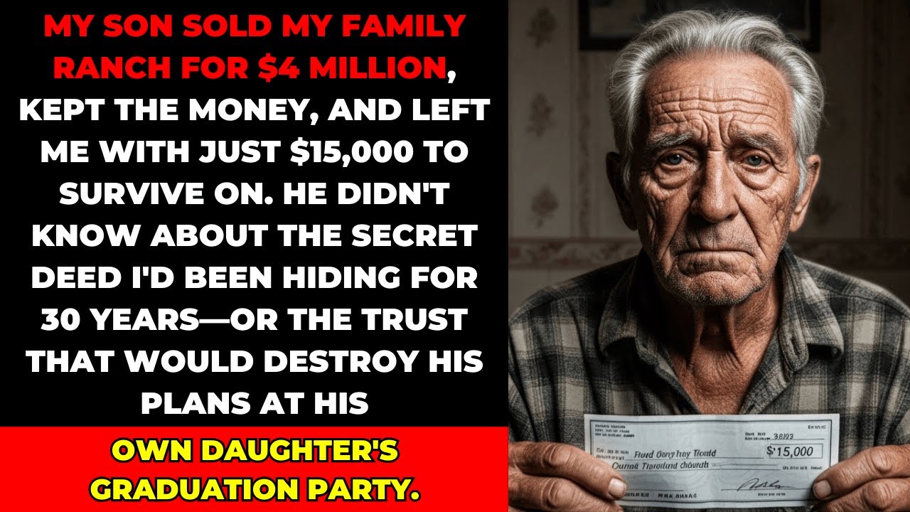 My Son Sold My $4M Ranch Then Handed Me A $15000 Check To Live On
