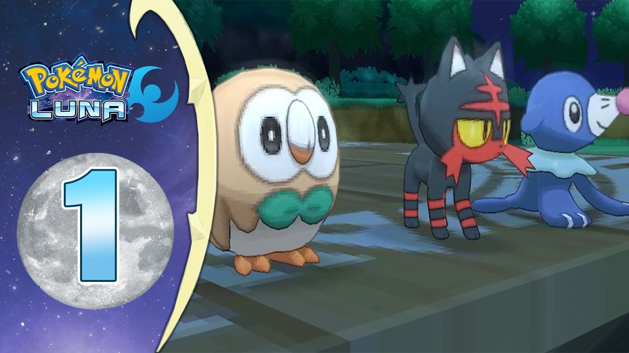 ROWLET LITTEN O POPPLIO? Parte 1 - Pokémon Luna