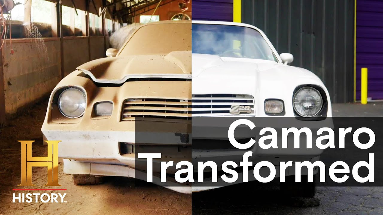 Dirty Old Cars: NASTY '81 Camaro TRANSFORMED by Deep Clean (Season 1) | History