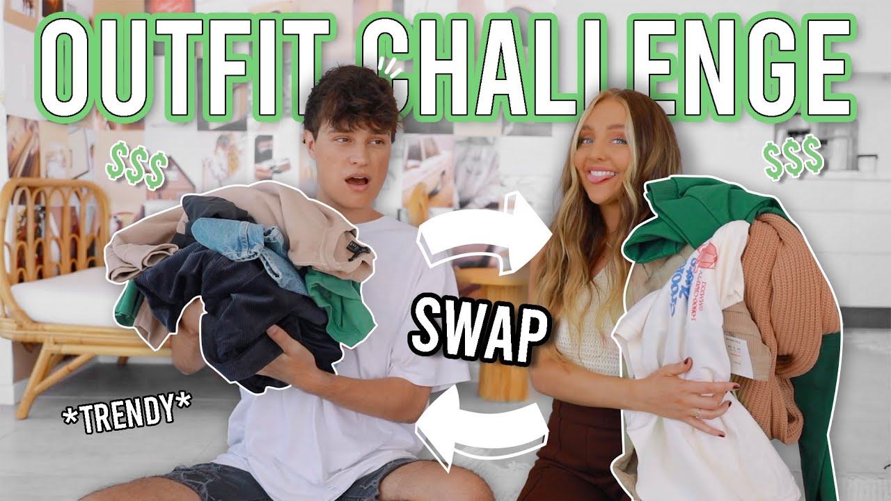 EXES clothing haul SWAP! Best Friend buys my outfits 2021! Shopping Challenge