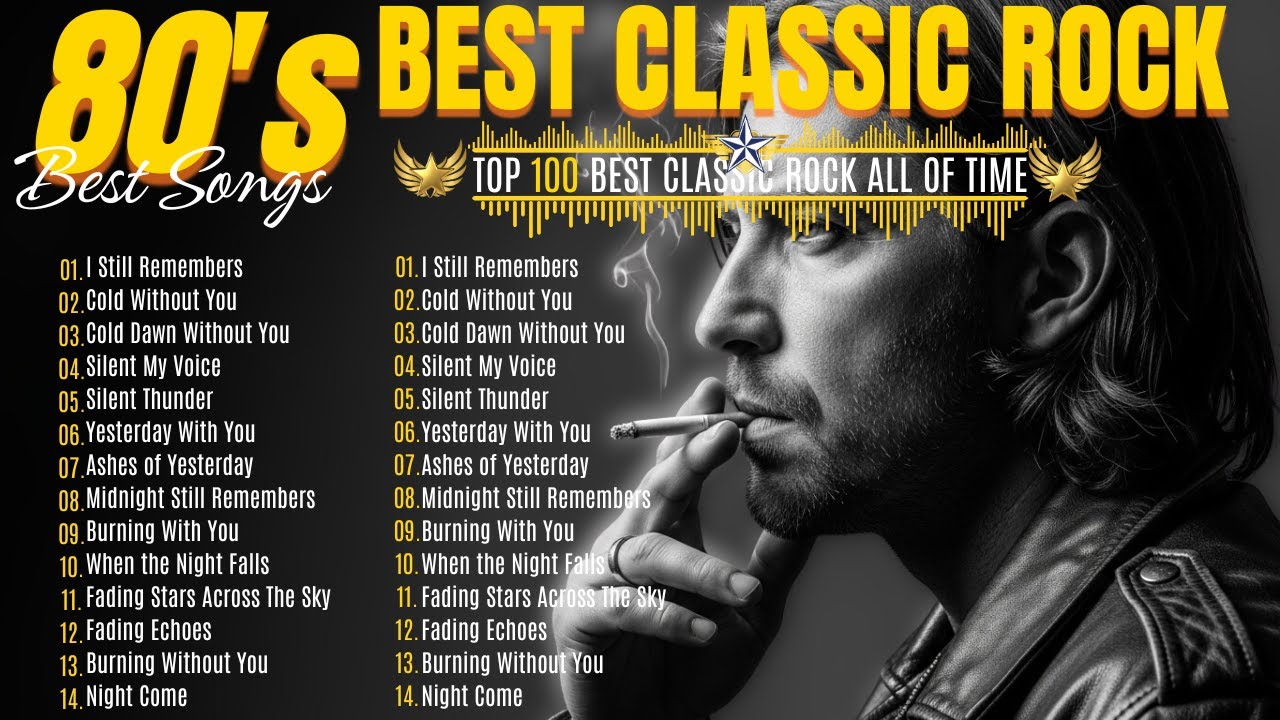 Slow Rock Classic Rock Ballad Collection for Lonely Nights and Endless Memories 🎸🌙