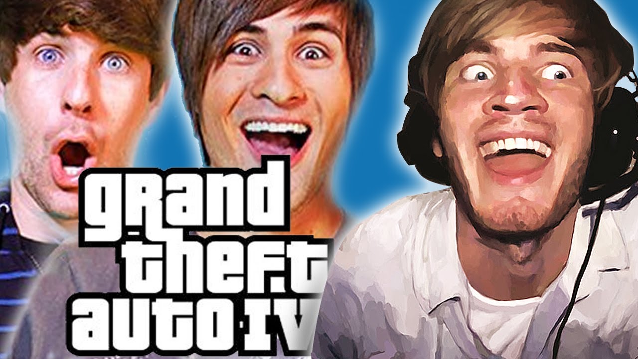 THE ANIMALS ARE LOOSE! - Smosh & Pewds Plays: GTAIV