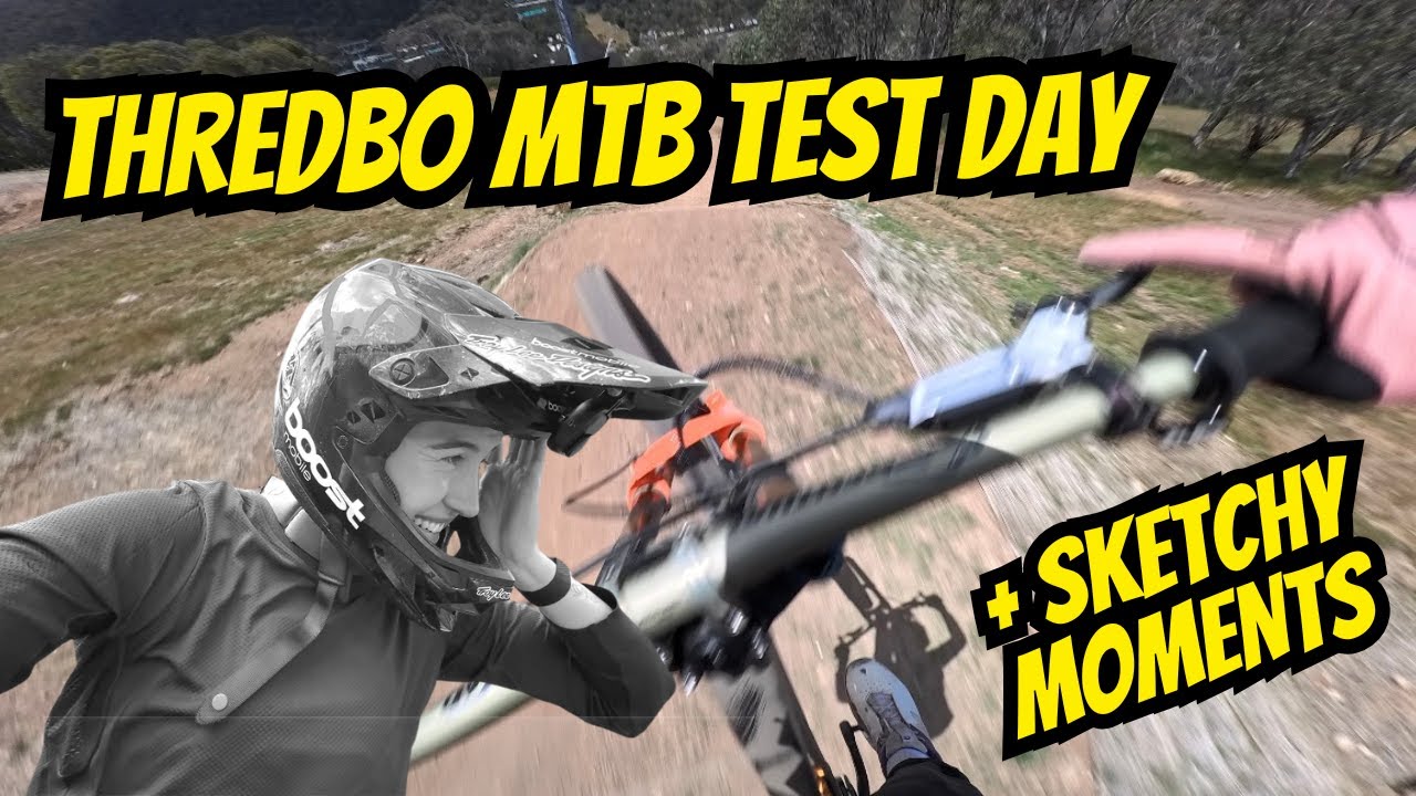 Thredbo MTB Testing Day With Some Sketchy Moments 🤯