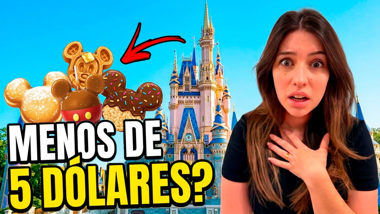 PROVANDO COMIDAS BARATAS NA DISNEY DE ORLANDO!