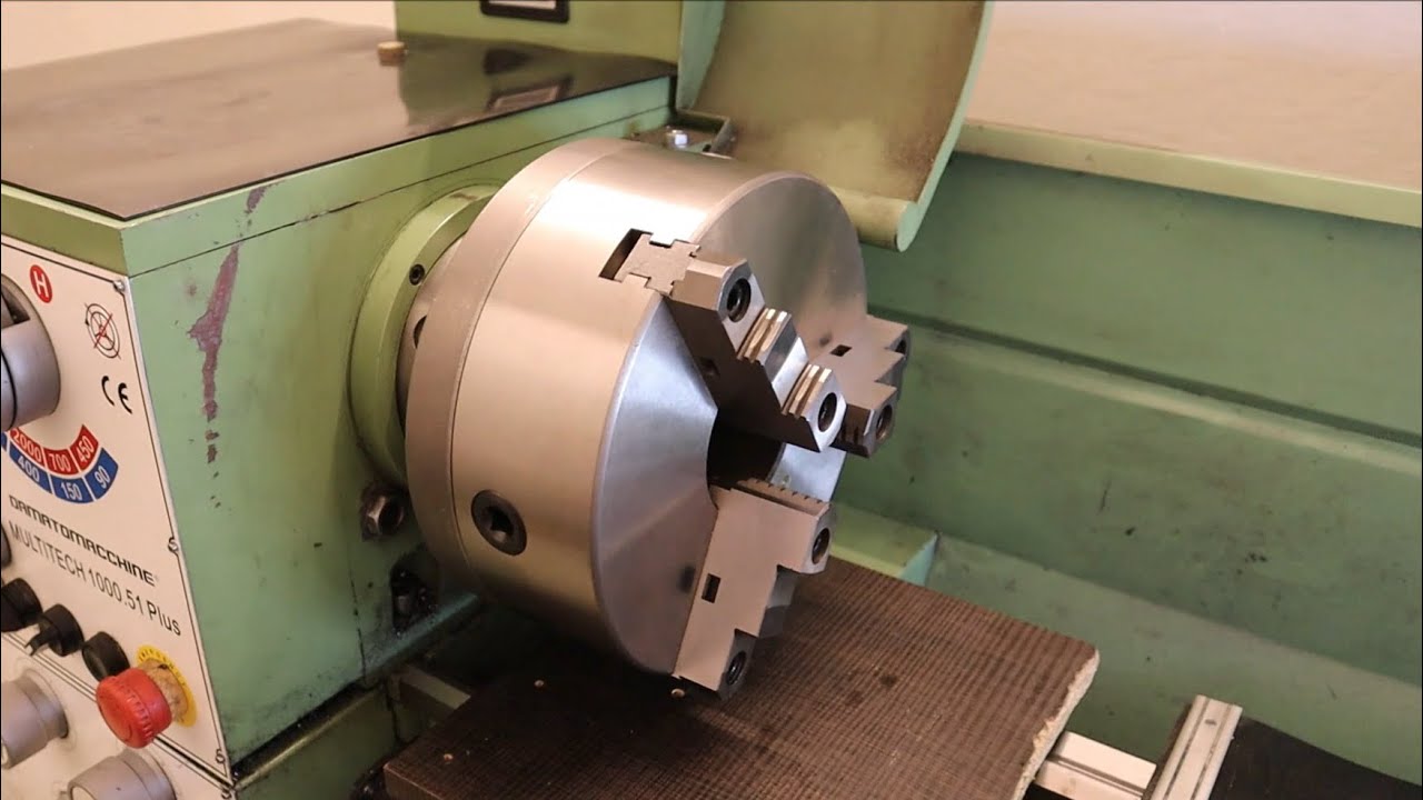 250 Euro Per 250 mm Il Tornio Migliorato Al Massimo [ Lathe Work ]