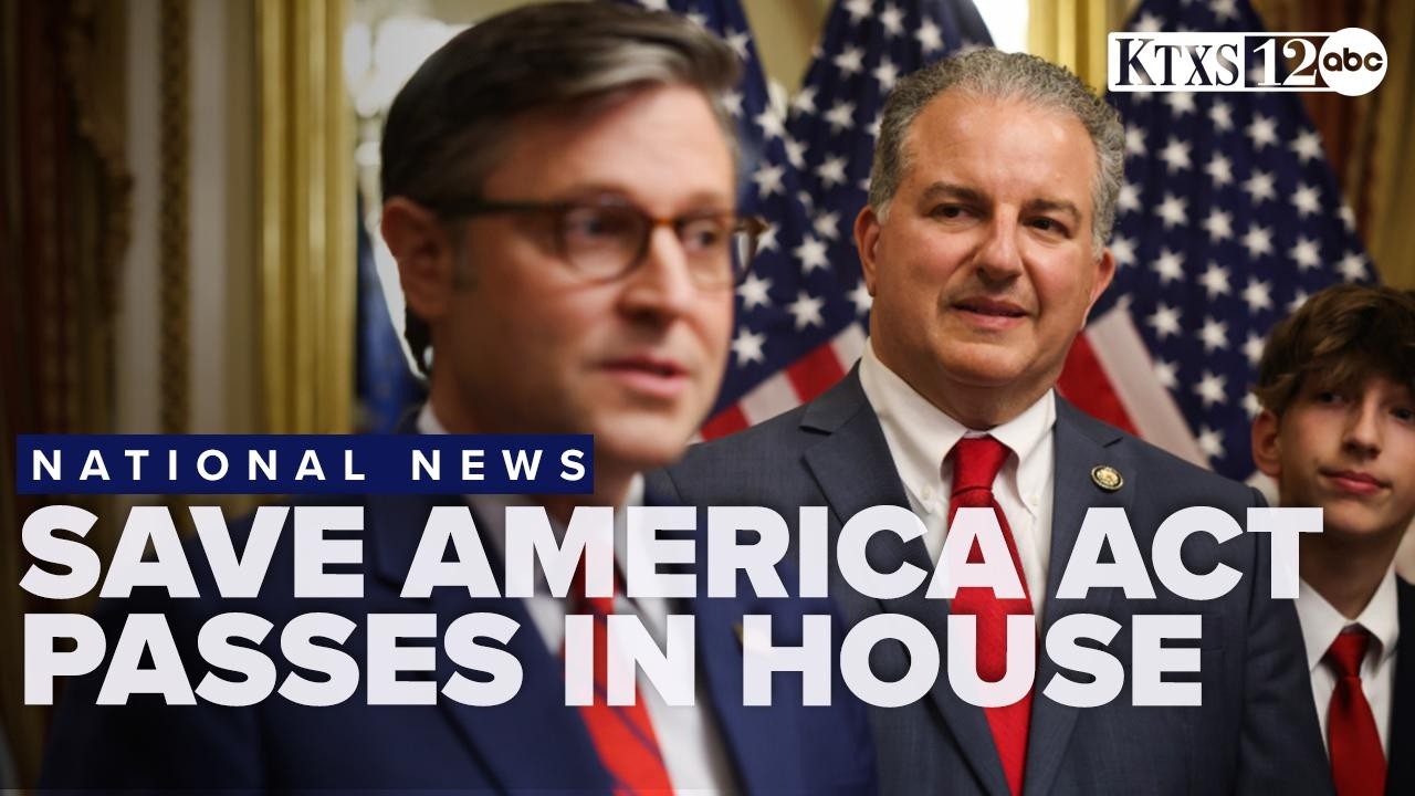 House passes SAVE Act, sends bill mandating photo ID & proof of citizenship to Senate