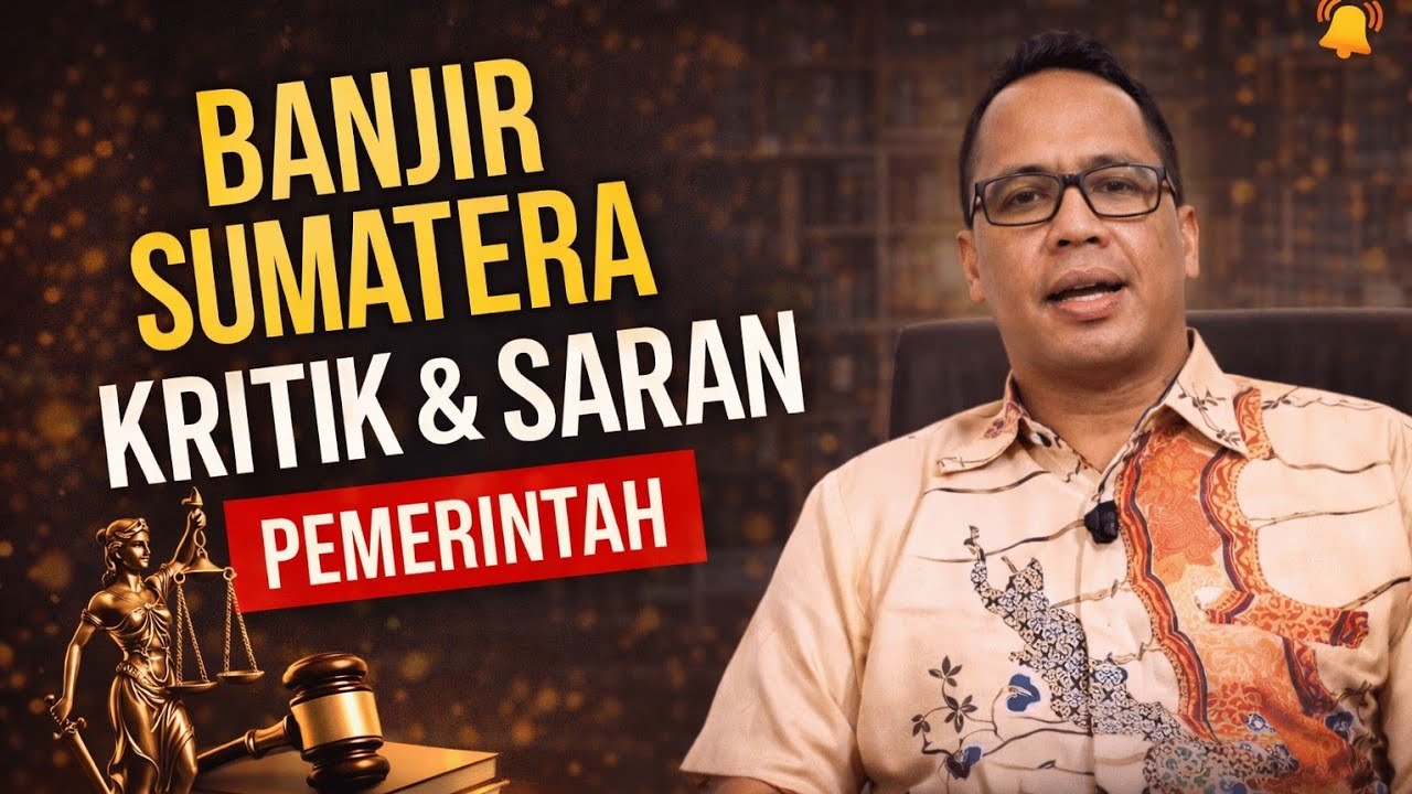 Banjir Sumatera: Kritik dan Saran buat Pemeritah