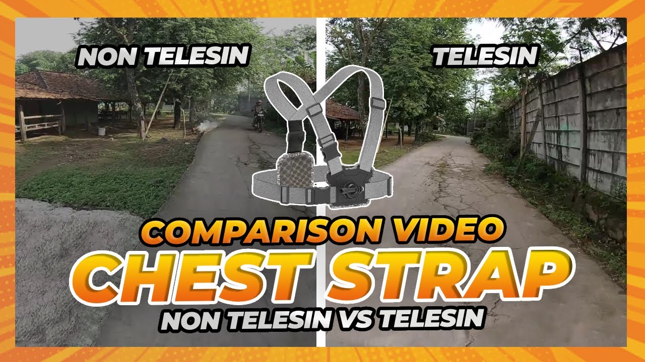 TELESIN CHEST STRAP 200 RIBUAN || REVIEW GOWES RUTE ONROAD