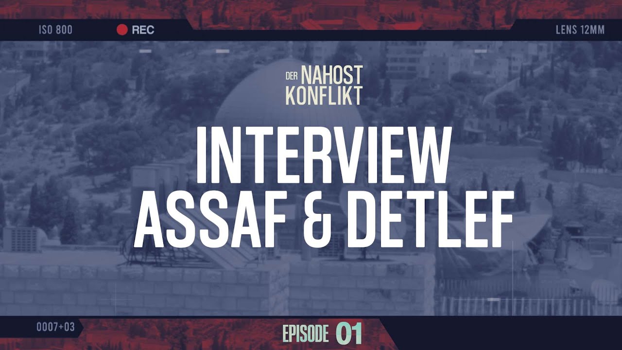 Der Nahostkonflikt - 01 - Interview Assaf & Detlef