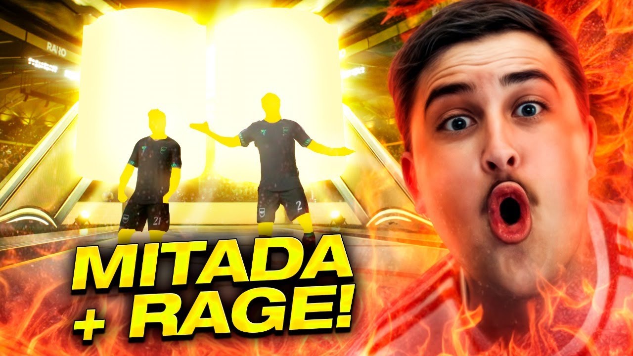 MITADA DUPLA NOS PACKS DO BANQUETA E RAGE INSANO NAS PARTIDAS!!