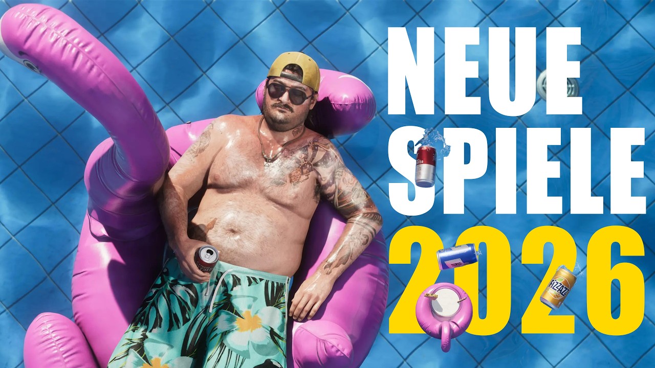 DIESE SPIELE müsst ihr 2026 zocken!