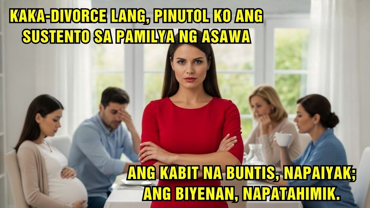 Kaka divorce lang, pinutol ko ang sustento—umiiyak ang buntis na kabit lahat
