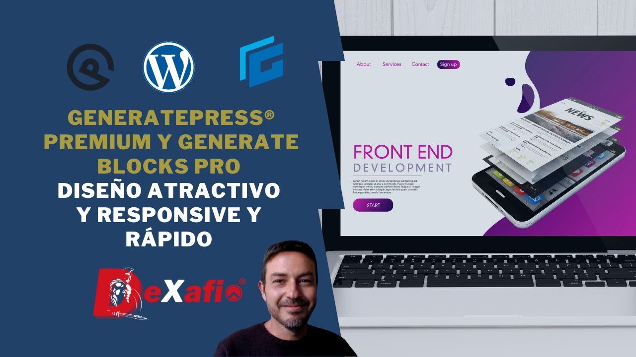 Cómo crear efectos visuales con GenerateBlocks Pro y GeneratePress mejorando el rendimiento -  WPO