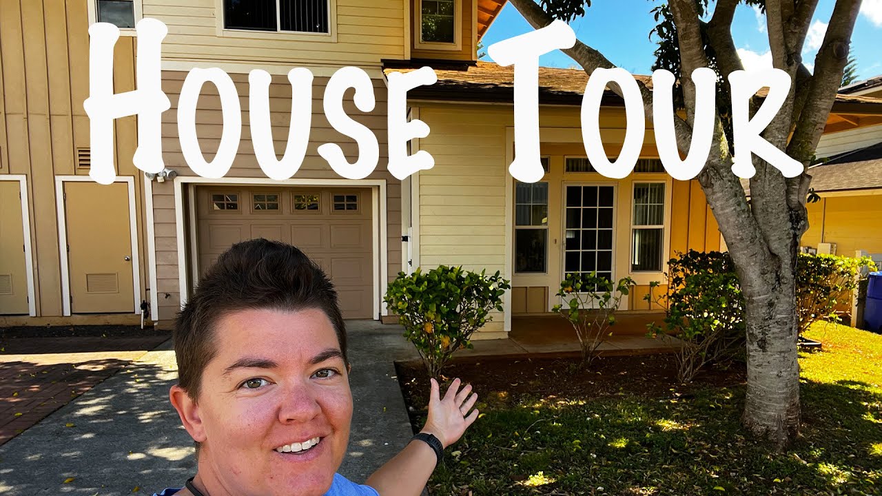 Schofield Barracks On Post Housing - House Tour || 3 Bedroom Attached Garage JO3