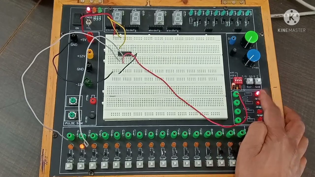 Experiment-1.2 nand,nor,xor,xnor using digital IC