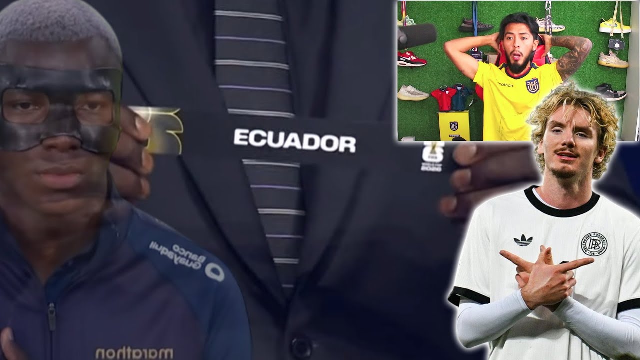 ECUADOR AL GRUPO E CON ALEMANIA, CURAZAO Y COSTA DE MARFIL 🔥 | SORTEO MUNDIAL 2026