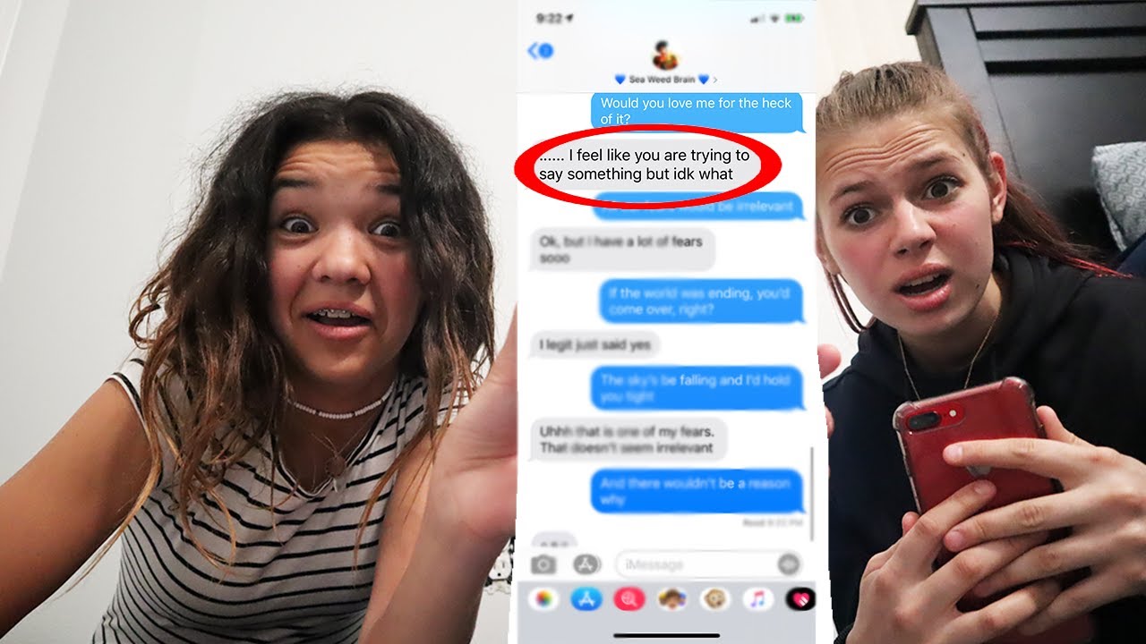 Bad Guy & If the World was Ending SONG LYRIC PRANK w/ Daniell!