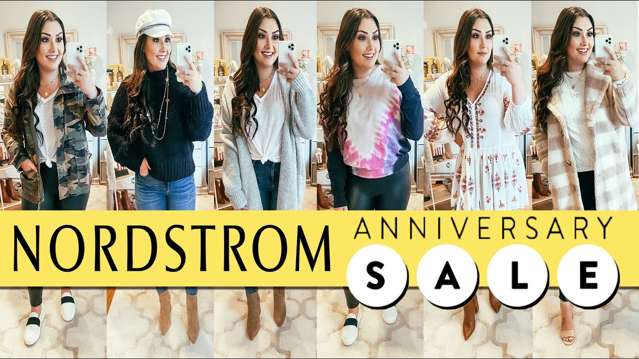 NORDSTROM ANNIVERSARY SALE HAUL PT. 2 | Beauty, Home, + 10 MORE FALL OUTFITS!