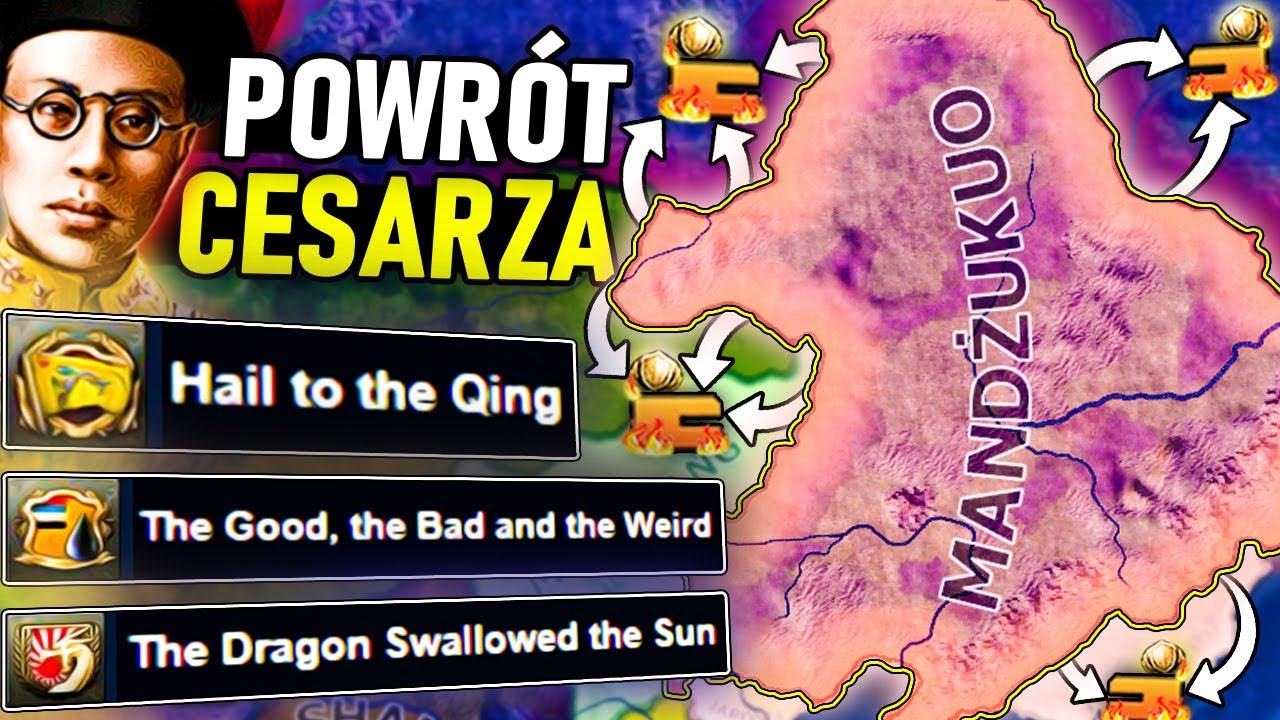WSZYSTKIE MANDŻURSKIE OSIĄGNIĘCIA TO ŁATWIZNA! - HEARTS OF IRON 4
