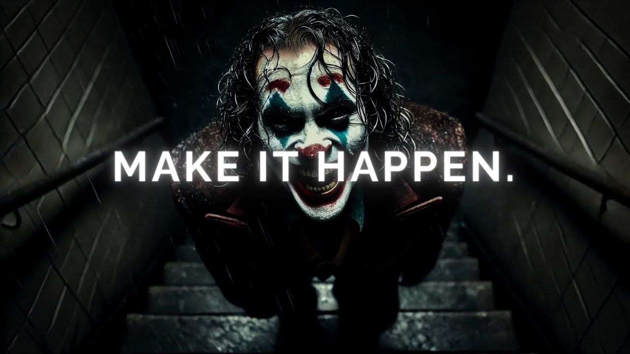 Make it Happen, Shock Everyone - Joker Dark Motivation Speech