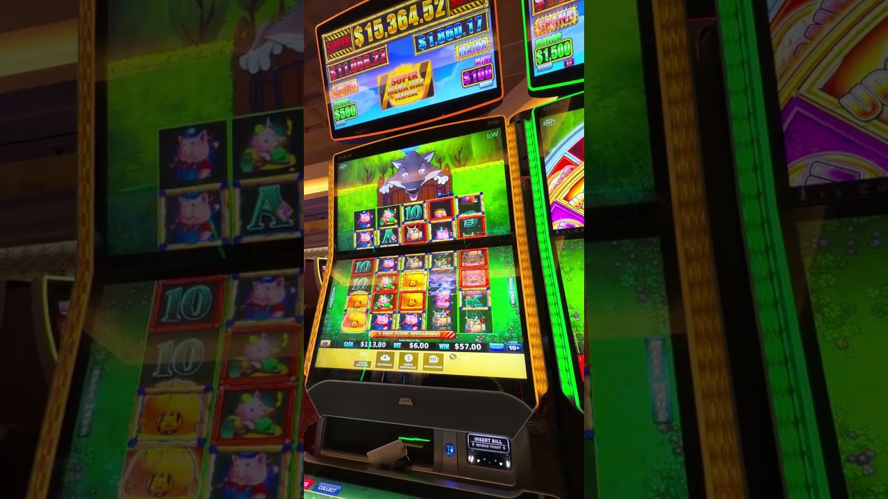  “$6 Spin Turns Into MASSIVE Win on Huff N’ Puff!” #slot #lowbudget #casino #gambling #viralshort 