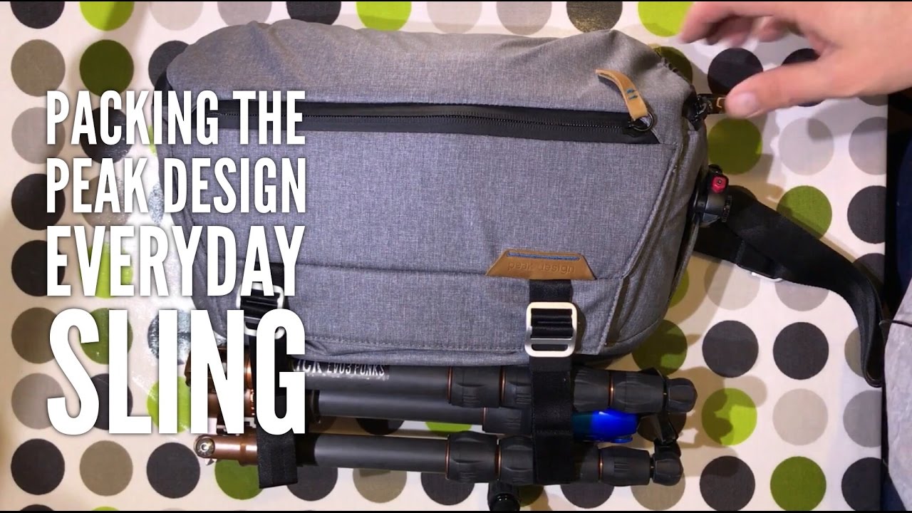 Peak Design Everyday Sling Video (Incl Canon 6D with Battery Grip) Review
