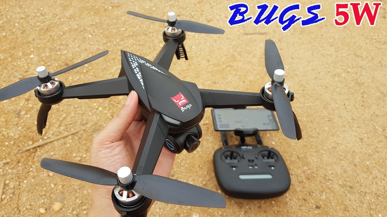 Chơi Thử Flycam Bugs 5W Với chế độ Bay Theo Sau - V&acirc;y Quanh