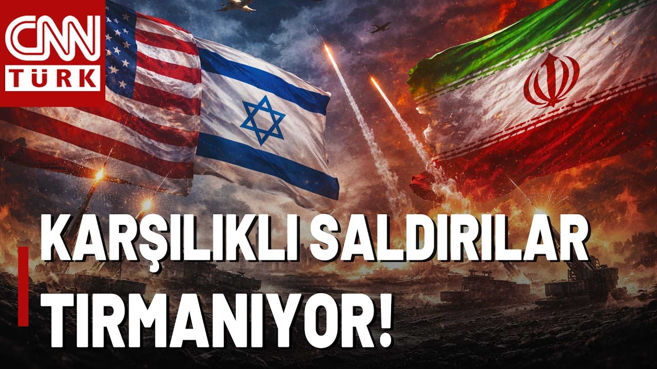 ABD/İsrail-İran'dan Karşılıklı Sert Saldırı! Savaş Bitecek Derken Artan Saldırılar Neyin Habercisi?