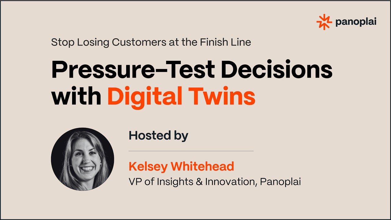 Stop Losing Customers at the Finish Line | Pressure-Test Decisions with Digital Twins