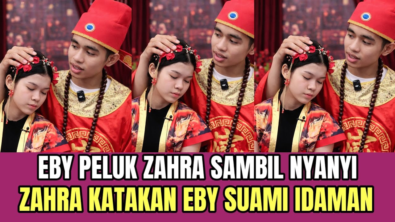Eby Peluk Zahra Sambil Nyanyi, Zahra Katakan Eby Suami Idaman!